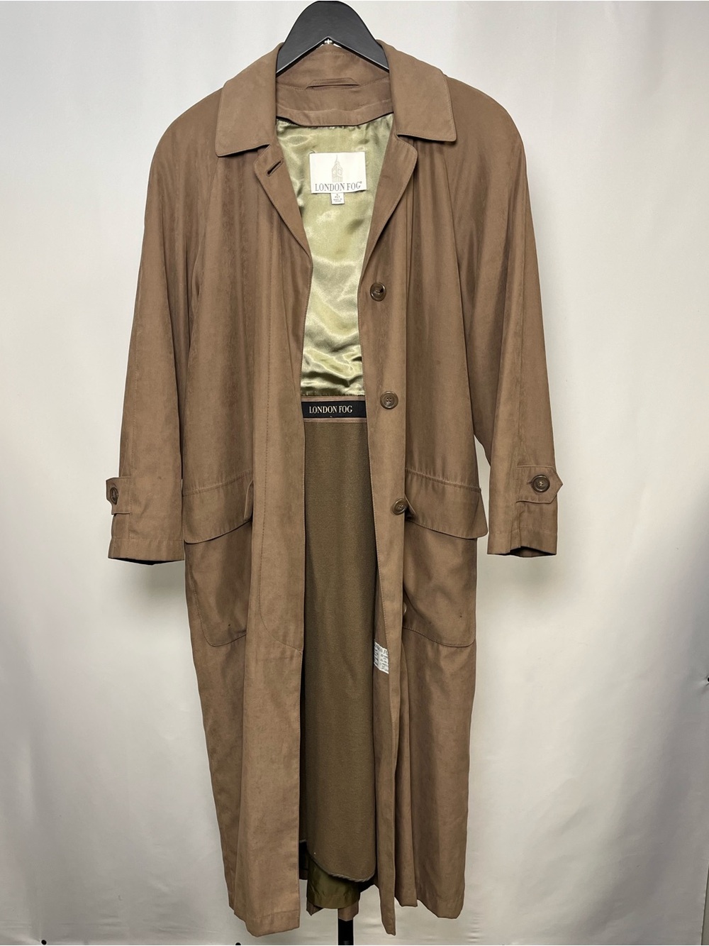 London Fog Brown Trench Coat
